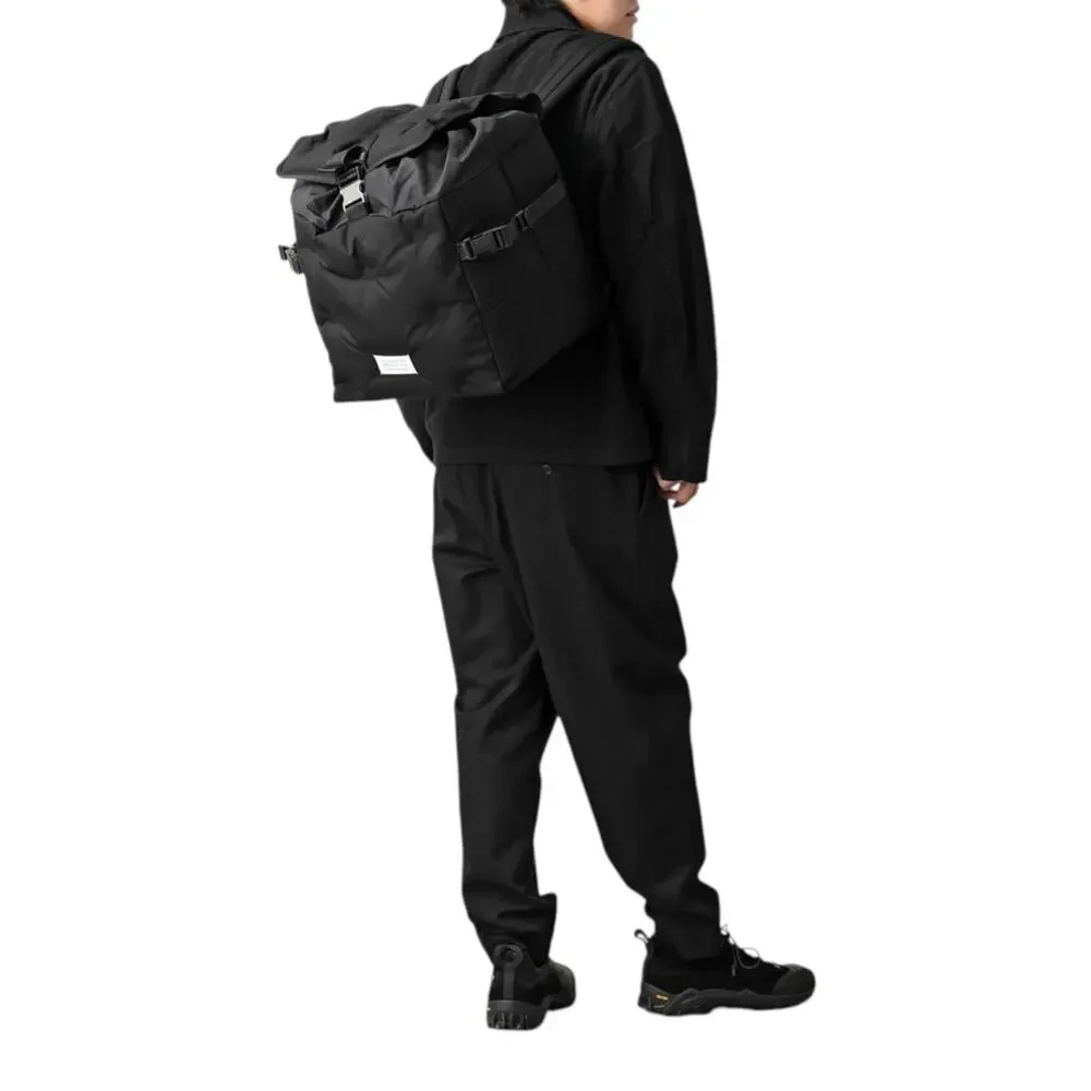 Maison Margiela Glam Slam Numbers Patch Canvas Backpack Black - New $2050